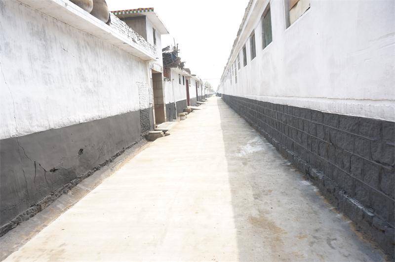 西楊莊:白云天上飄 水環(huán)莊中繞(圖8)