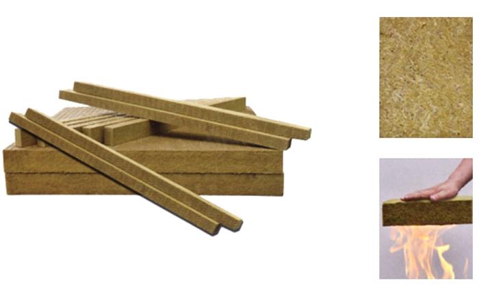 巖棉大觀園:泰石外墻保溫防火隔離帶專用巖棉條(圖1)