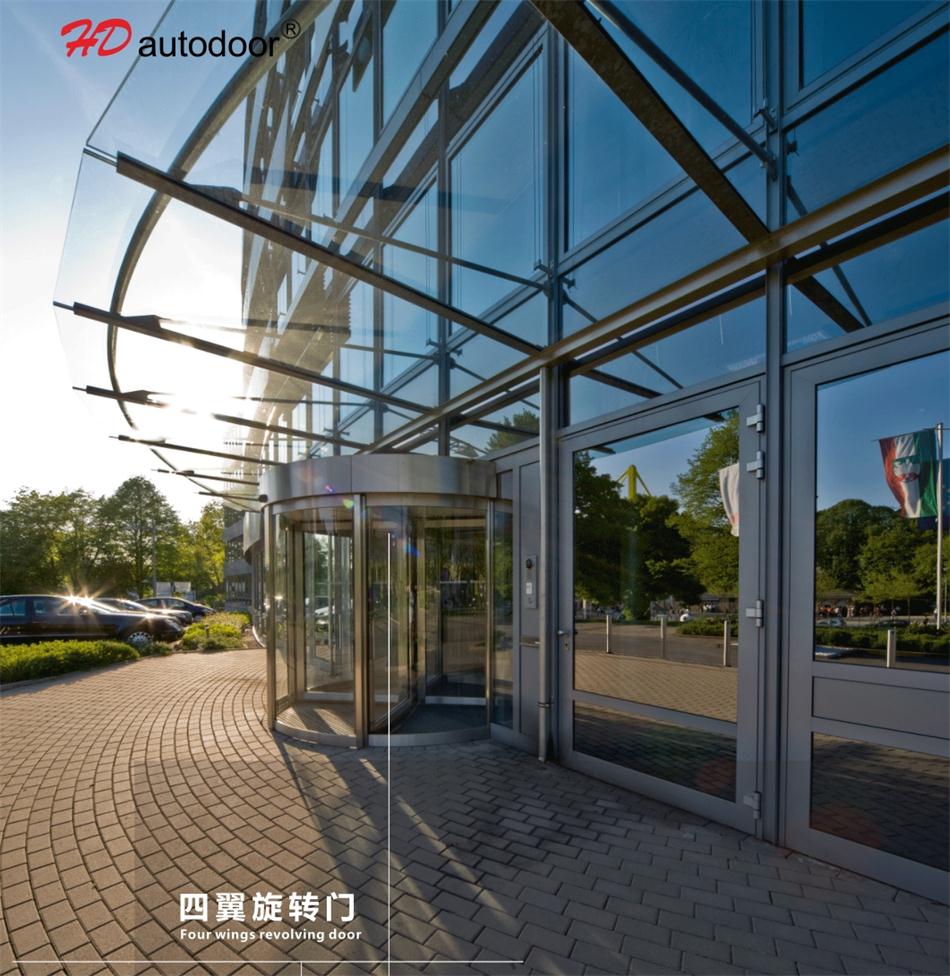 兩翼、三翼、四翼旋轉(zhuǎn)門：青島恒達(dá)自動(dòng)門(圖5)